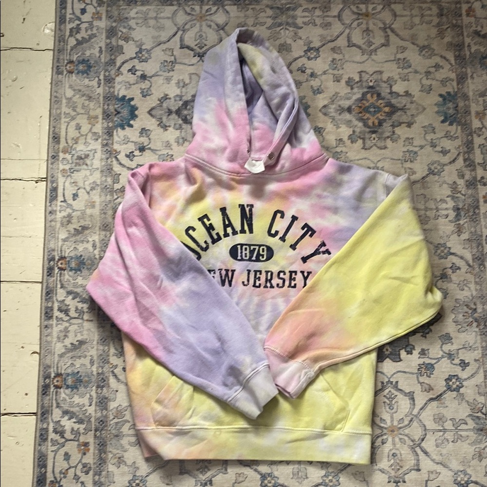 Ocean City Tie-Dye Hoodie